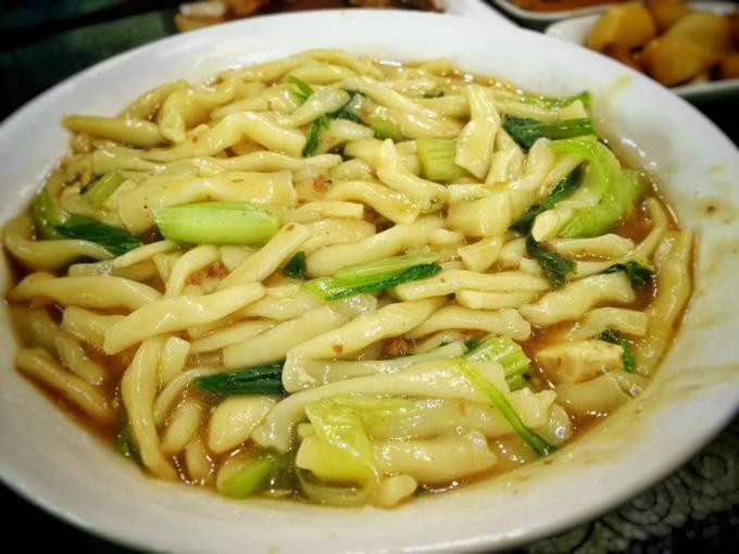 午餐,孙记炒炮,因为它长得像炮仗!